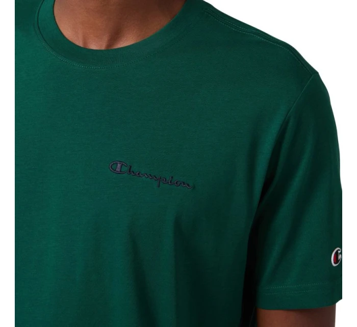 Pánské tričko Champion SS Tee green 221798 GS584 pánské
