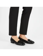 Dámské ažurové boty black model 22009343 - JEZZI Dámské ažurové boty black model 22009343 - JEZZI