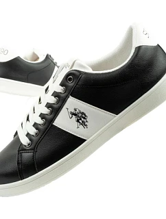 U.S. Polo model 22115581 boty trenéři pánské módní černé pohodlné