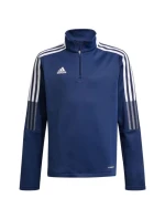 Dětská mikina adidas Tiro 21 Warm Top navy blue GK9672 Dětská mikina adidas Tiro 21 Warm Top navy blue GK9672