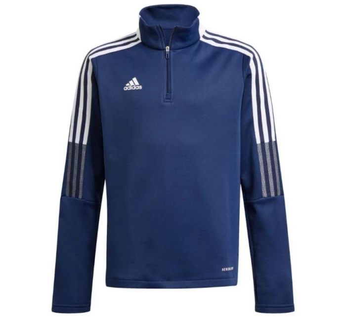 Dětská mikina adidas Tiro 21 Warm Top navy blue GK9672 Dětská mikina adidas Tiro 21 Warm Top navy blue GK9672