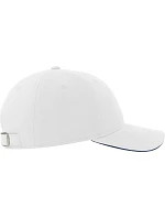 Liberty 6 panelová baseballová kšiltovka white/navy model 22411123 - Atlantis Headwear Liberty 6 panelová baseballová kšiltovka white/navy model 22411123 - Atlantis Headwear