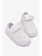 Dětská Sportovní Obuv Z Eko Kůže Bílá model 21700953 - Boto Dětská Sportovní Obuv Z Eko Kůže Bílá model 21700953 - Boto