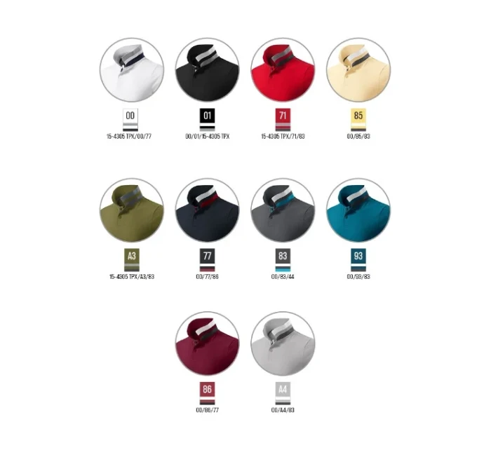 Collar Up polokošile pánská formula red