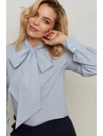 Dámská košile Kokarda Modro-bílá - Bubala Dámská košile Kokarda Modro-bílá - Bubala