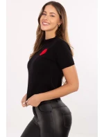 Svetr s krátkým rukávem  model 219973 Factory Price