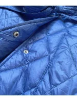 Dámská vesta v chrpové barvě s límcem (JIN221)