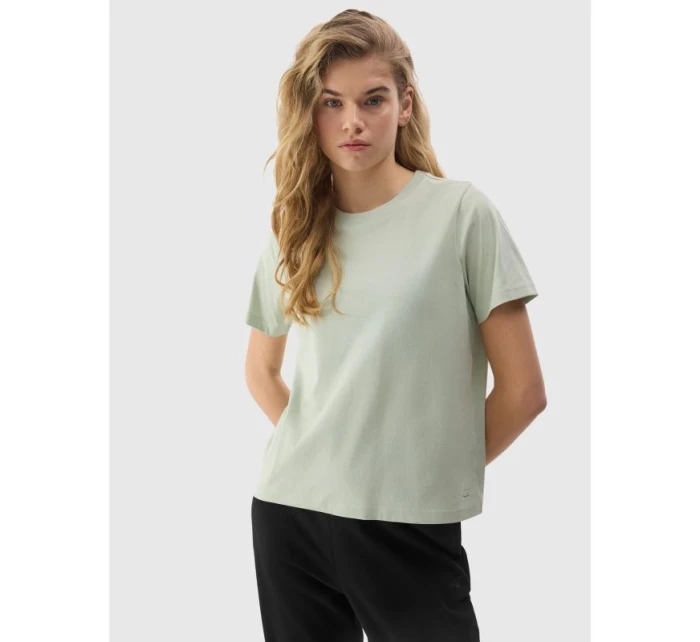 Dámské hladké tričko z organické bavlny 4F Dámské hladké tričko z organické bavlny 4F