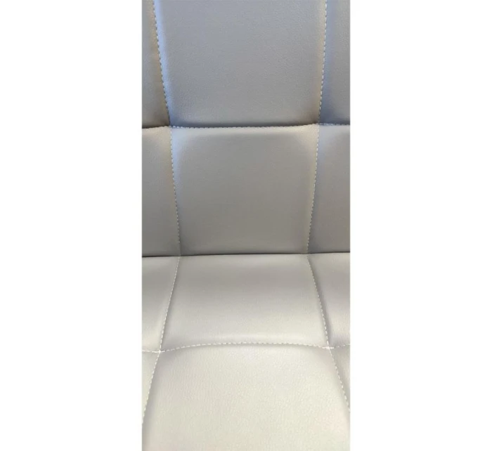 BAROVÁ ŽIDLE HOCKER ŠEDÁ SADA 2 KS