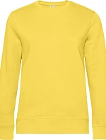 B&C QUEEN Crew Neck_° Dámská mikina 01.W01Q yellow fizz