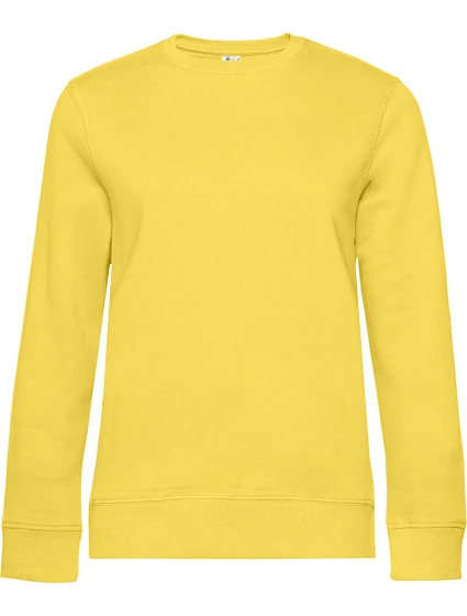 B&C QUEEN Crew Neck_° Dámská mikina 01.W01Q yellow fizz B&C QUEEN Crew Neck_° Dámská mikina 01.W01Q yellow fizz