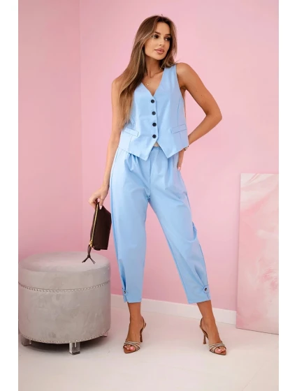 Set vesta + kalhoty modrý Set vesta + kalhoty modrý