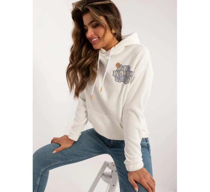 Mikina D20005M02679A ecru Mikina D20005M02679A ecru