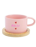 Vlastní text na keramický hrníček - Makronka Vlastní text na keramický hrníček - Makronka