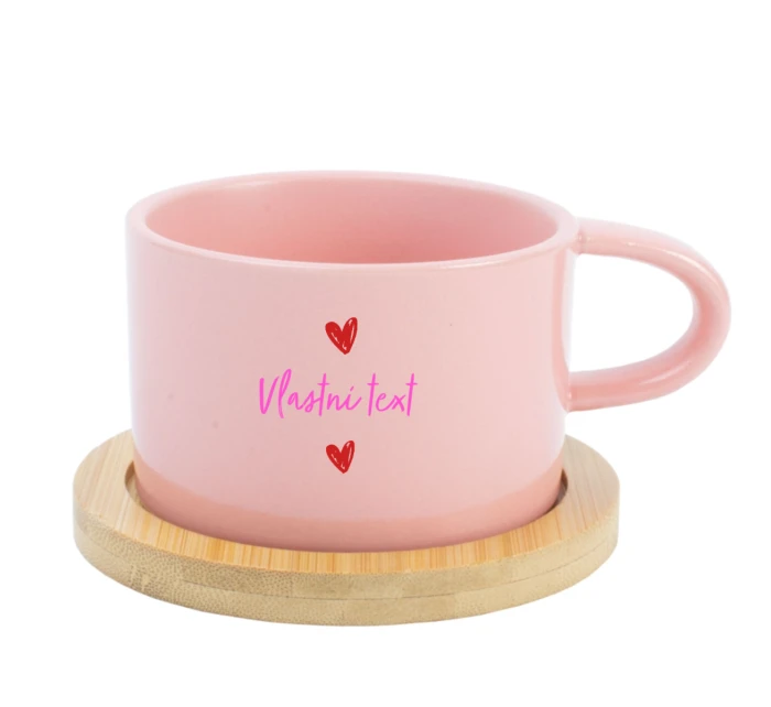 Vlastní text na keramický hrníček - Makronka Vlastní text na keramický hrníček - Makronka