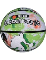 BASKETBAL ENERO SOLID R.7 ZELENÁ A BÍLÁ