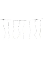 VÁNOČNÍ STROMEK SVĚTLA VENKOVNÍ / VNITŘNÍ SVĚTELNÝ ZÁVĚS 400 VEDL WW 200X200CM S DÁLKOVÝM OVLÁDÁNÍM TEPLÁ BÍLÁ