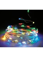 DRÁTĚNÉ SVĚTLA GIRLANDA 120 VEDL VÍCEBAREVNÝ DRÁTĚNÉ SVĚTLA GIRLANDA 120 VEDL VÍCEBAREVNÝ