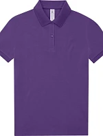 B&C My Polo 180 /women Dámské piqué polo 01.W461 meta lilac