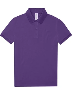 B&C My Polo 180 /women Dámské piqué polo lilac model 22528324