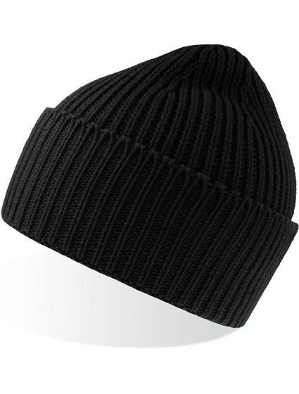 Atlantis Headwear Oak Pletená čepice "Oak" 33.0114 black Atlantis Headwear Oak Pletená čepice "Oak" 33.0114 black