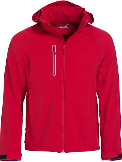 Clique Milford Jacket Men Pánská 3-vrstvá softshellová bunda 67.0927 red
