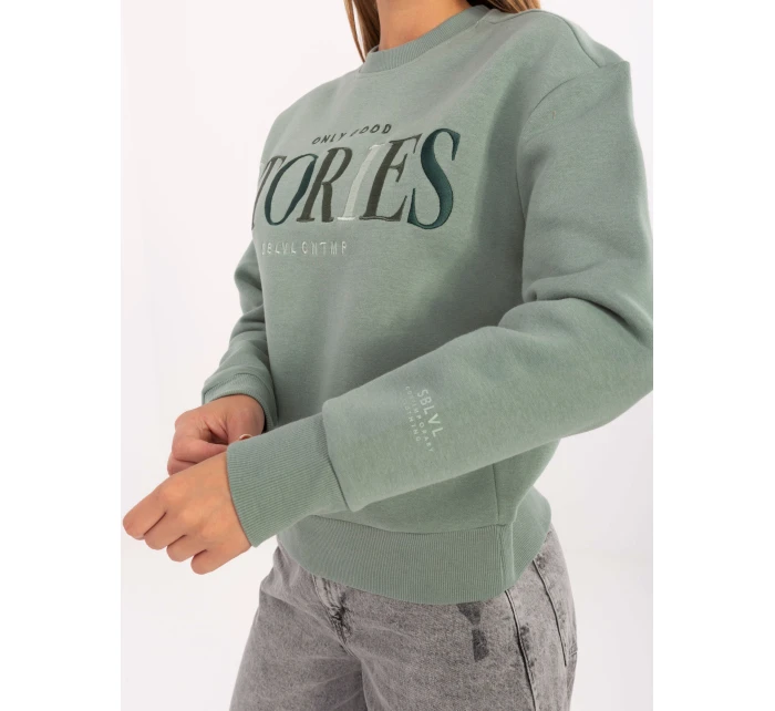 Mikina D10608BC02801A3NO pistácie Mikina D10608BC02801A3NO pistácie