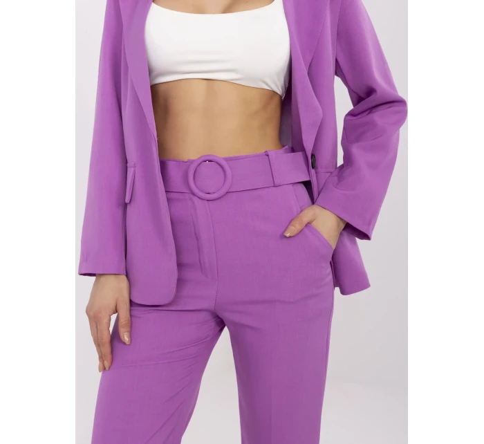 Kalhoty DHJ SP 18737.08 fialové Kalhoty DHJ SP 18737.08 fialové