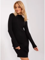 Sukienka PM SK model 18955486 czarny - FPrice Sukienka PM SK model 18955486 czarny - FPrice