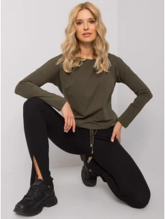 Halenka RV BZ 5122.02P khaki barva