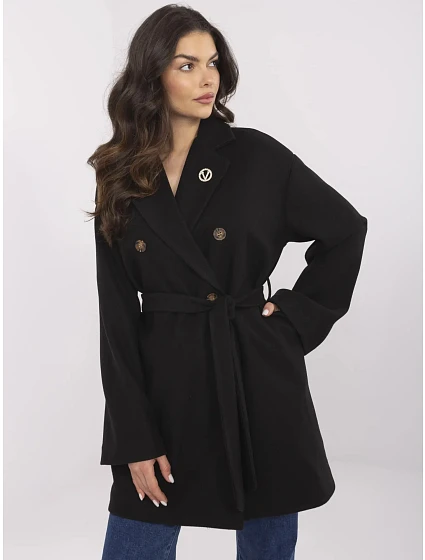 Kabát TW CZ BI model 21015037 černý - FPrice Kabát TW CZ BI model 21015037 černý - FPrice