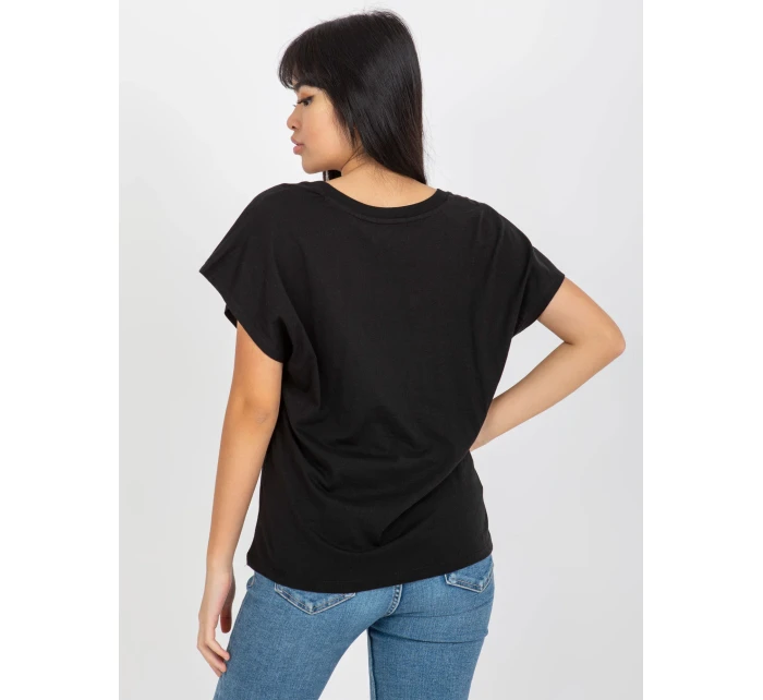 Dámské tričko TW TS model 18116388 černá - FPrice Dámské tričko TW TS model 18116388 černá - FPrice