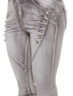Velikost křivek dívek! Trendy Capri džíny v délce ke kolenům