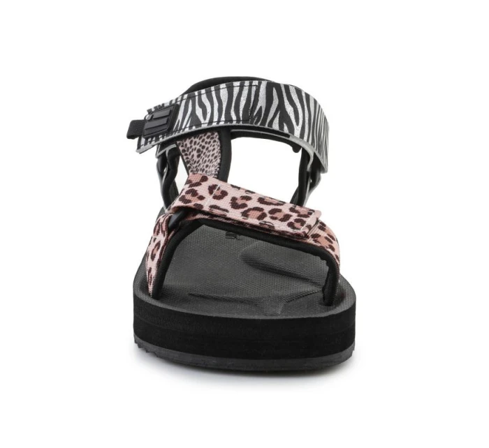 D.Franklin Forest Vysoké sandály se zvířecím potiskem W DFSH404002-ABLA