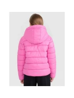 Dívčí péřová bunda se syntetickou výplní 4F 4FJRAW25TDJAF0816-54S Dívčí péřová bunda se syntetickou výplní 4F 4FJRAW25TDJAF0816-54S
