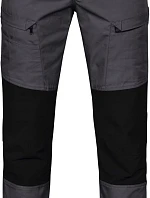 ProJob 2520 Waistpants Stretch (84-120) Pánské kontrastní strečové pracovní kalhoty 64.520S grey