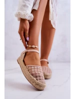 Dámské espadrilky se sponou Nude model 21580094 - Boto