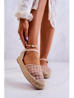 Dámské espadrilky se sponou Nude model 21580094 - Boto