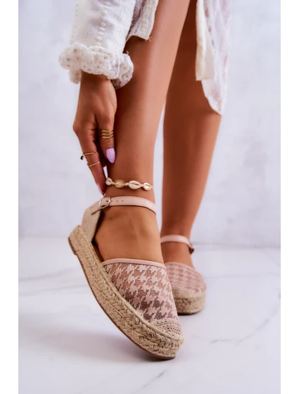 Dámské espadrilky se sponou Nude model 21580094 - Boto