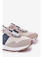 Semišové Pánské Tenisky Na Platformě Big Star RR174471 Hi-Poly System Šedé