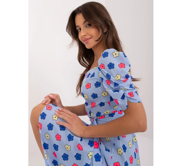 Šaty LK SK 509677.01X světle modré