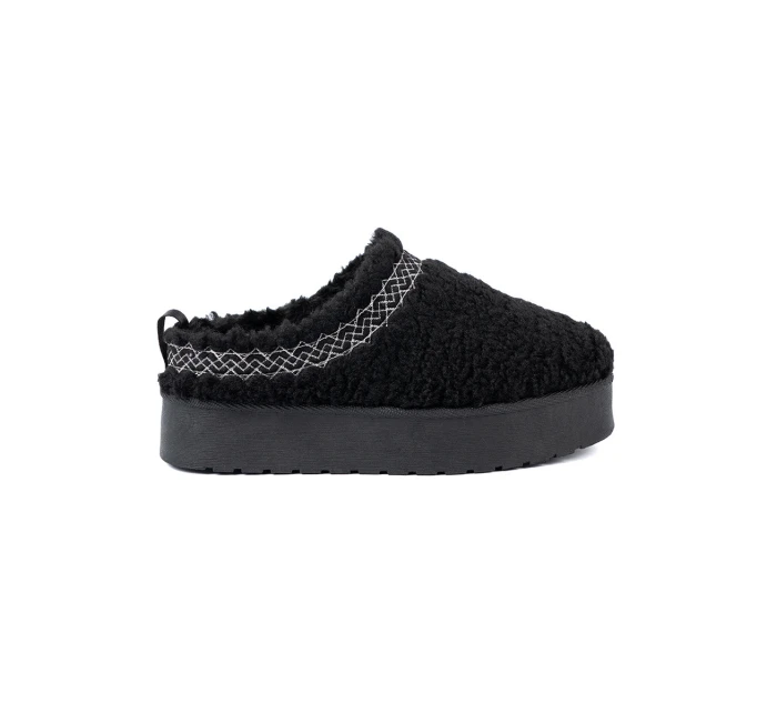 Krásné černé sněhule dámské platforma Krásné černé sněhule dámské platforma