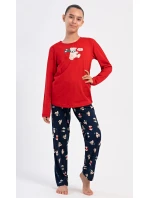 Dětské pyžamo dlouhé Méďa se šálou