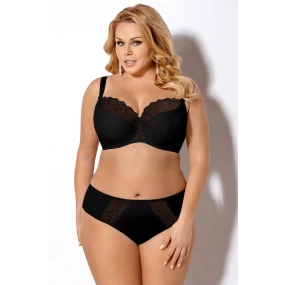 Dámská podprsenka 357 Blanca black - GORSENIA