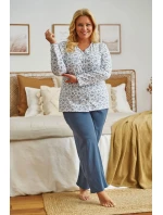 Dámské pyžamo model 20557895 blue plus - Doctornap Dámské pyžamo model 20557895 blue plus - Doctornap