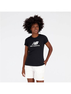 Dámské tričko New Balance Essentials Stacked Logo CO BK W WT31546BK