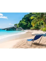 ZAHRADNÍ A PLÁŽOVÉ LEHÁTKO SKLÁDACÍ A TAŠKA MODRÁ ENERO CAMP ZAHRADNÍ A PLÁŽOVÉ LEHÁTKO SKLÁDACÍ A TAŠKA MODRÁ ENERO CAMP