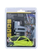 ZÁMEK BRZDOVÉHO KOTOUČE S LANKEM PŘIPOMÍNAJÍCÍM DUNLOP SILVER