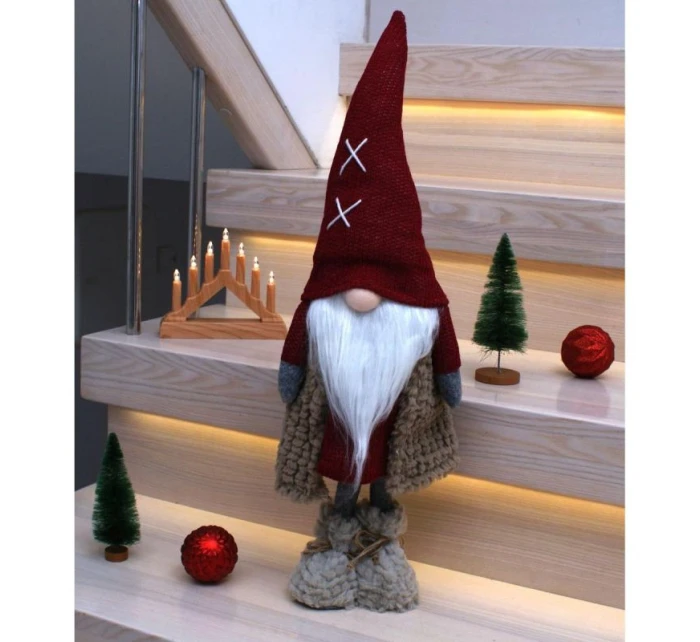 LIDOVÝ SKŘÍTEK S VOUSY 59CM