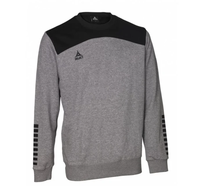 Select Oxford mikina M T26-01787 šedá/černá